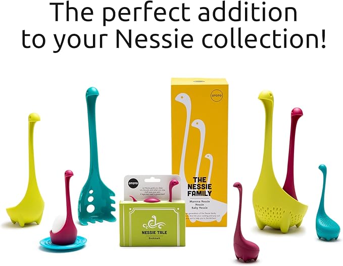 OTOTO Nessie Tea Infuser Set - Cup & Spoon - Loose Leaf Tea Infuser - Bloomnest