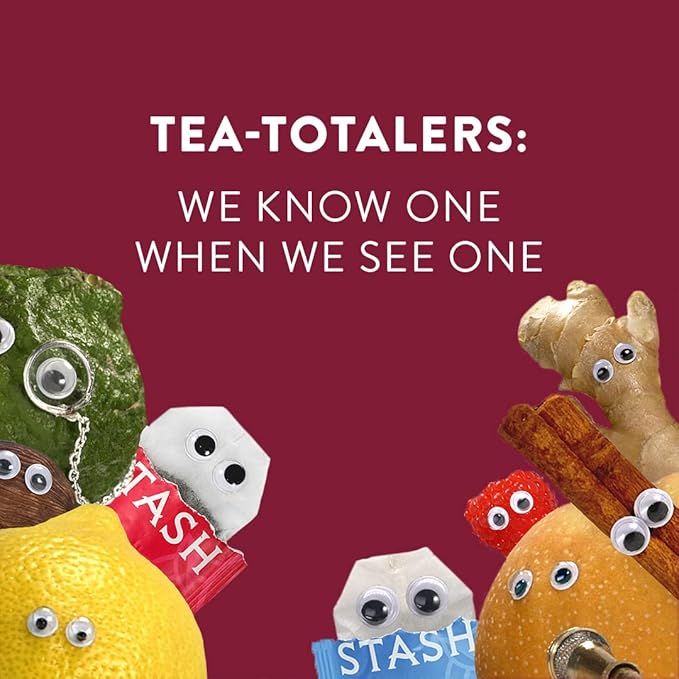 Stash Tea Cinnamon Vanilla Herbal Tea - Naturally Caffeine Free, Non-GMO Project Verified Premium Tea with No Artificial Ingredients, 18 Count (Pack of 6) - 108 Bags Total - Bloomnest