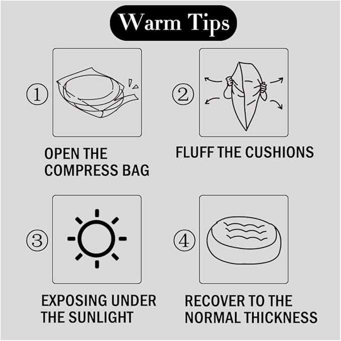 Tiita Meditation Floor Pillows, 22 Inch Square Floor Cushions for Adults, Thicken Tufted Seat Pad Set of 2, Large Floor Cushion for Yoga Garden Living Room Balcony Office Tatami, Grey