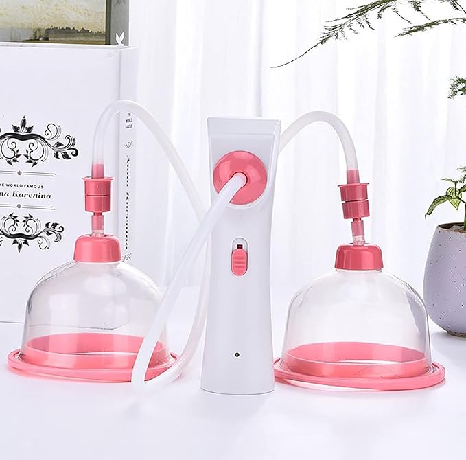 Electric Chest Massager, Beauty Enlargement Machine with USB Charge, Promotes Breast Growth, Flat & Sagging Breasts (13.5cm) Bloomnest