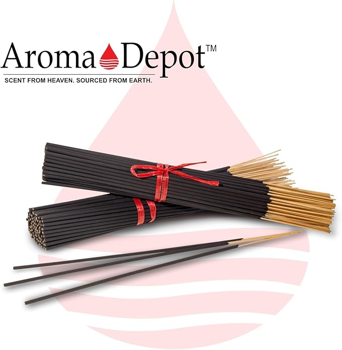 Designer Type11'' Incense Sticks - Variety Set 500 Pack - 11 inch - 5 Bundles 100 Sticks Per Fragrance Scent. Set Features Black Liver Matter, Kool Water, Desire, Obama & Obsession Type AromaDepotInc