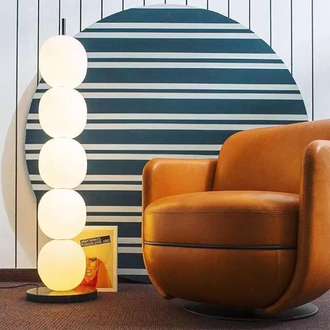 Nordic Floor Lamp LED Modern Fashion Creative Tomatoes on Sticks Standing Lights for Home Living Room Sofa Bedroom (C) - Bloomnest