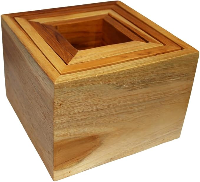 EcoDecors 29 Inch Bath Tub Tray Wood and Eleganto 4 Piece Teak Bathroom Nesting Amenities Set Bundle - Bloomnest