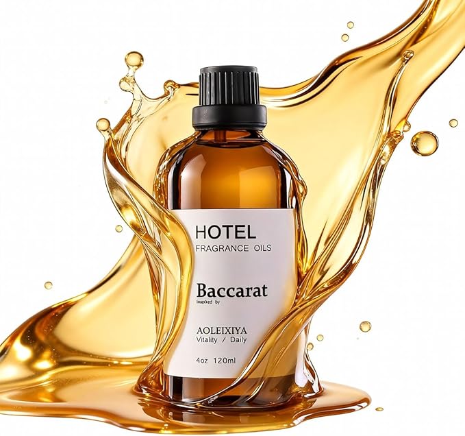 Hotel Collection Diffuser Oil Scent Inspired by The Iconic 5-Star Hotel Baccarat for Waterless Diffuser & Home Scenting Essential Oil for Ultrasonic and Crafting (4 Fl Oz Pack of 1) - Bloomnest