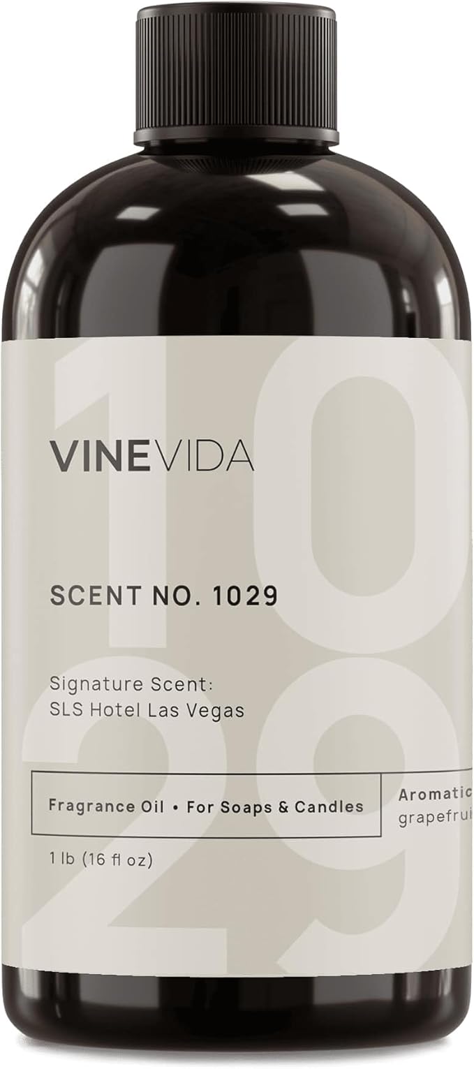 VINEVIDA Scent NO. 1029 Fragrance Oil for Cold Air Diffusers - 16oz (1lb) - Inspired by: SLS Hotel Las Vegas Hotel Fragrance - Home Scents - Diffuser Oil VINEVIDA