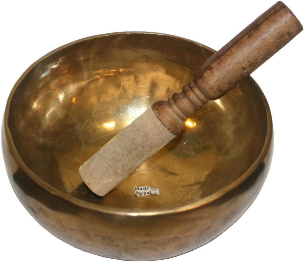 500 600 SB Agan Traders Symbol Etcing Singing Bowl (603 SB)