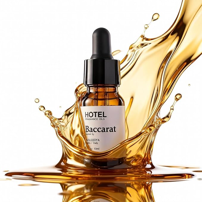 Hotel Essential Oils - Inspired by 5-Star Hotel Baccarat for Waterless Diffuser & Ultrasonic and Crafting for Ultrasonic and Crafting 0.34 Fl Oz (Pack of 1) - Bloomnest