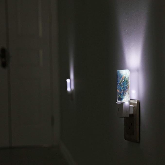 Led Night Light, Sea Turtle Decorative Plug in Nightlights,with Smart Auto Dusk to Dawn Night Light for Bedroom, Kitchen, Nursery, Bathroom - Bloomnest
