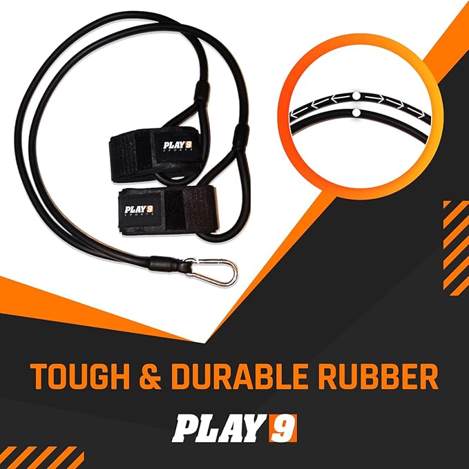 Play 9 Sports Resistance Exercise Bands Baseball Activation Elastic Training Athletes Equipment Bands - Bloomnest
