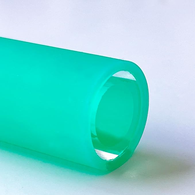 Singing Bowl Mallet Hollow Acrylic Silicone Rubber Striker Mallet for Playing Quartz Crystal Singing Bowls with Bundle Pocket(Green) - Bloomnest