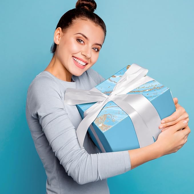 Self Care Get Well Soon Gifts for Women, Luxury Ocean Spa Gift Basket with Flannel Blanket - Unique Birthday Christmas Mother's Valentines Day Gifts for Mom Wife Girlfriend Best Friend Sister Her - Bloomnest