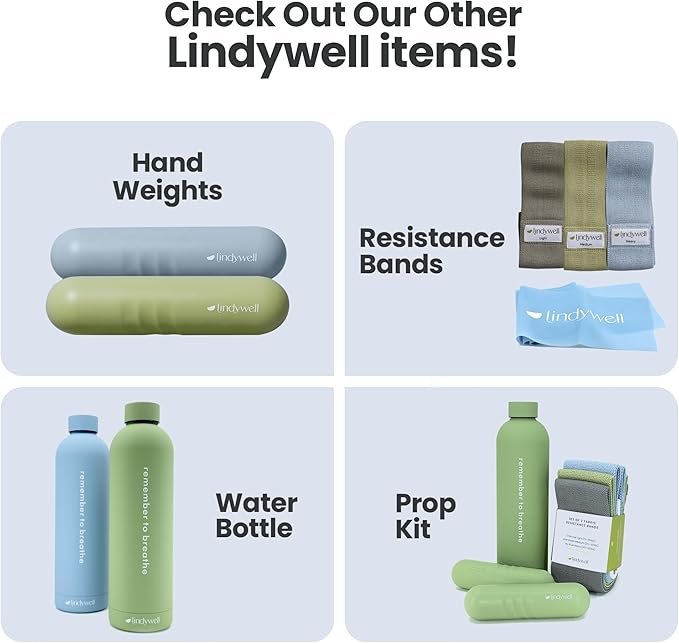Lindywell Fabric & Exercise Bands for Women & Men - Resistance Bands for Working Out, Including Glute Activation, Strength Training, Physical Therapy - Durable, Non-Slip & Perfect for Home Or Gym Use - Bloomnest