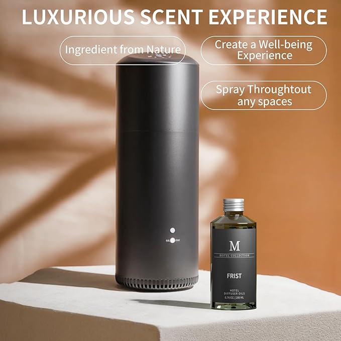 Hotel Collection Diffuser Oil- 6.76 Fl Oz/200ML-Frist,Luxury Essential Oils for Diffuser Refill & Machines,Bigger Bottle, Bolder Aroma, Longer Lasting - Bloomnest