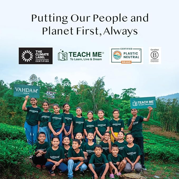 VAHDAM Assorted Tea Gift Set with Cruise Tumbler (4 Variety, 60 tea Bags) | Ecofriendly Tea Bags | Tea Gifts for Women & Men