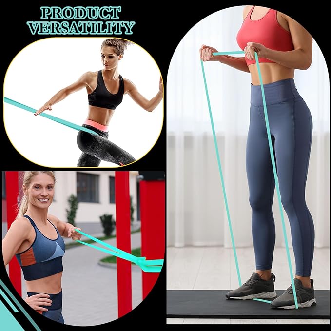 8 Pcs Resistance Bands Pull up Bands Pull up Assistance Bands Exercise Workout Bands for Working Out Muscle Training Physical Therapy Muscle Training Men and Women - Bloomnest