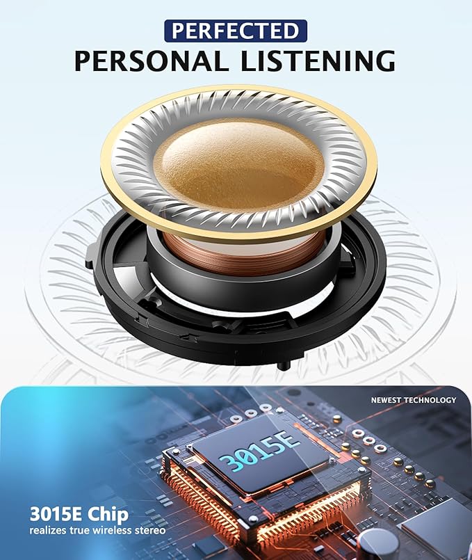 LC-dolida Sleep Mask with Headphones Bluetooth 5.4, 3D Sleeping Headphones for Side Sleepers Bluetooth Sleep Mask Blackout Bluetooth Eye Mask for Sleeping Travel Meditation Men Women - Bloomnest