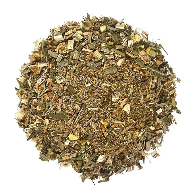 Organic Positively Tea Company, Lemon Pound Cake, Herbal Tea, Loose Leaf, 16 Ounce - Bloomnest