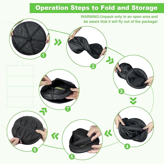 Herb Drying Rack with Mesh Design, Hanging Drying Rack with Green Zipper & Garden Pruning Shears β Versatile Plant Drying Solution (6 Layers) - Bloomnest
