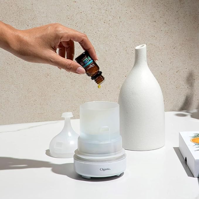 Cliganic Organic Citronella Essential Oil - 100% Pure Natural for Aromatherapy Diffuser | Non-GMO Verified (Packaging May Vary) Cliganic