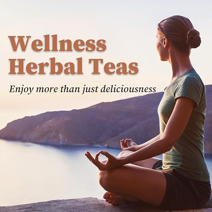 FullChea - Cinnamon Tea bags, 50 Teabags - Natural Cinnamon Sticks Tea for Relaxation - Caffeine-free - Support Better Sleep - Bloomnest