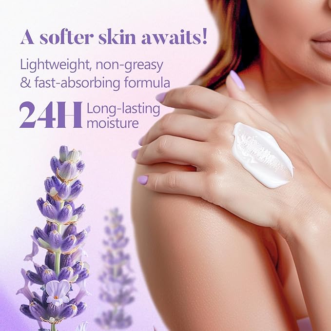Body & Earth Bath and Body Gift Set - 8 Pcs Lavender Gifts for Women, Spa Kit for Women, Valentine's Day, Mother's Day, Birthday, Holiday, Anniversaries for Her, Mom, Wife, Girlfriend - Bloomnest