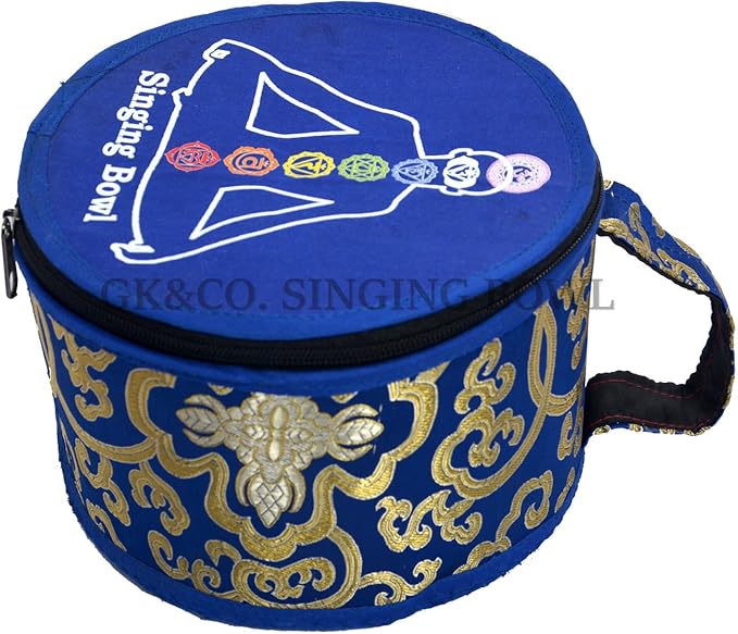 Set of 7 Chakra Etching Singing bowl- All in one- Handmade, healing bowls from Nepal-Meditation Bowl,Healing, Great for Meditation, Yoga, Sound Bath, Mindfulness, Relaxation ~ Cushion, Wooden Mallet - Bloomnest