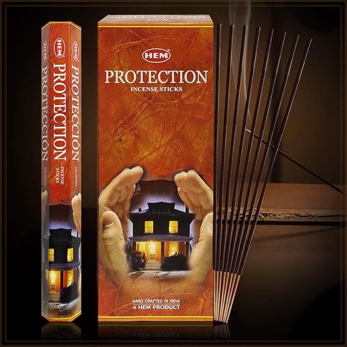 Protection Incense Sticks and Incense Stick Holder Bundle Insence Insense Hem Incense Sticks