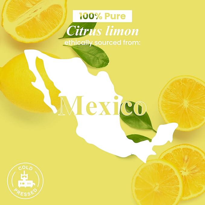 Handcraft Blends Lemon Essential Oil – 1 Fl Oz – 100% Pure and Natural – Premium Grade Essential Oil for Diffuser and Aromatherapy, Skin, Massage, Candle and Soap Making Fragrance - Bloomnest