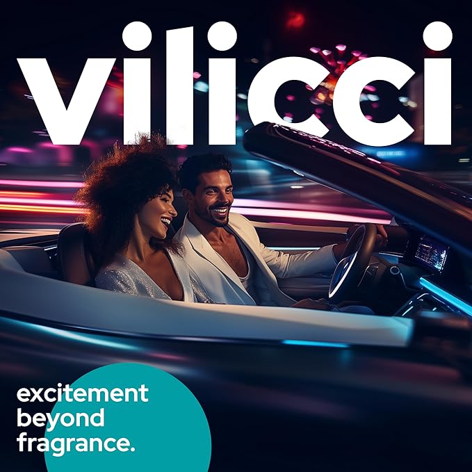 Vilicci Car Air Freshener | Luxurious Auto Perfume | Premium Hanging Air Freshener | Long Lasting Fragrance for Auto and Home | 1 Bottle of Car Scent (2 Count (Pack of 1), Fallen Angel) - Bloomnest