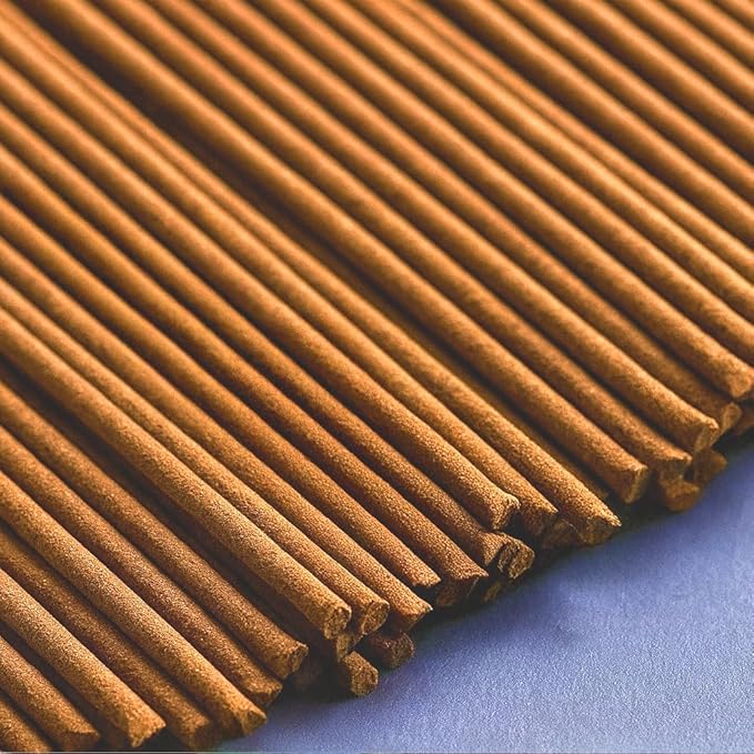 Shizu Sandalwood Incense Sticks – Temple Grade Japanese Incense with Brass Holder – Calming Scent for Relaxation, Meditation & Home Spa, Elegant Gift Set (60 Sticks) - Bloomnest