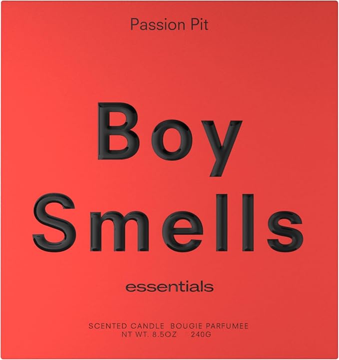 Boy Smells Passion Fruit Candle - 8.5 oz - Citrus Candle with Orange, Passion Fruit, and Blond Woods - Up to 50-Hour Burn - Cotton Wick - Bloomnest
