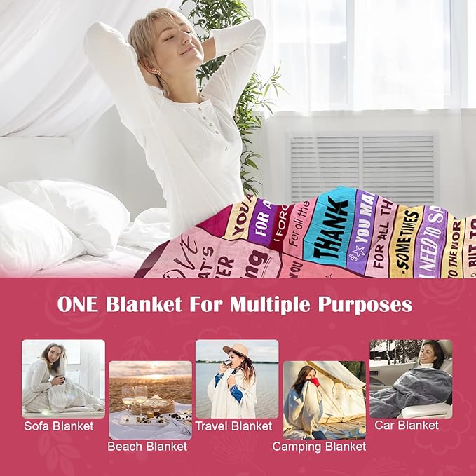 Mom Birthday Gifts from Daughter & Son - Best Mom Ever Gifts - Presents for Moms - Christmas Valentines Day Mothers Day Birthday Gift Ideas for Moms - Gift for Mother - To My Mom's Blanket 60"x80" - Bloomnest