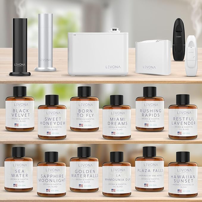 Levona Scent Home Luxury Scents: Plaza Falls Fragrance Oil Inspired by One Hotel Essential Oil - Pure Essential Oils for Diffusers for Home - Scented Oil LEVONASCENT