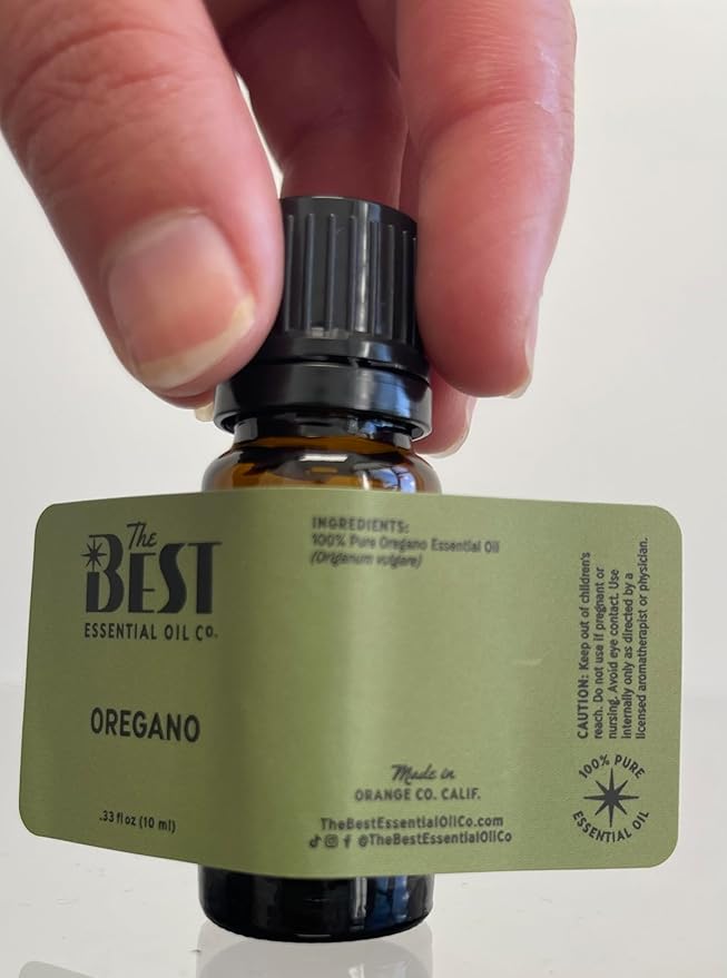 The Best Oregano Essential Oil- Premium Grade- 100% Pure & Natural for Aromatherapy, Diffuser, Spa, Massage, Air Freshener- 10 ml (.33 fl oz) - Bloomnest