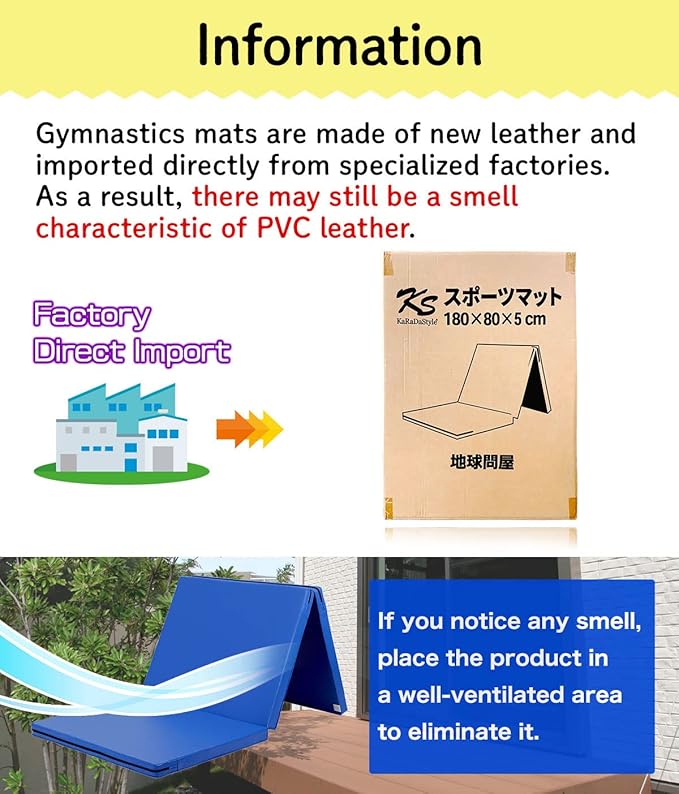 Gymnastics Mat Folding Stretch Mats 71"x31"x2" Exercise Muscle Training Children Play Horizontal Bar Mat Yoga Sports Soundproof Home Use - Bloomnest