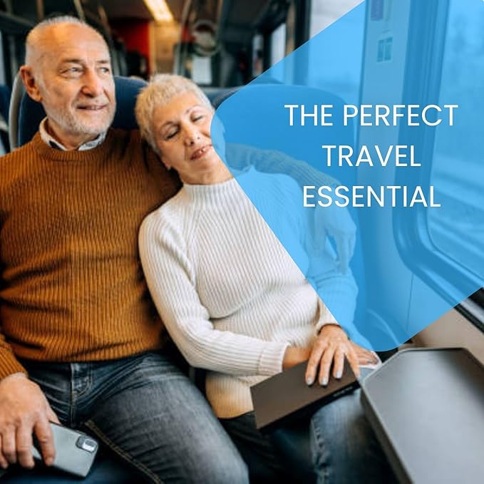 Relaxed Travelers' Bliss Massage Cushion - Massagers - Travel Essentials - Leg and Lower Back Pain Relief - Chair Leg & Back Massager - Custom Settings - Bloomnest