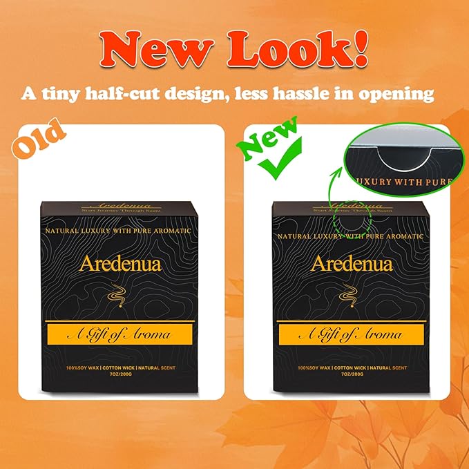 Amber Pumpkin Candle | Fall Pumpkin Candles - Scented Candle for Autumn, 7oz Soy Candles for Home Scented, 50 Hours Burn Time, Harvest Holiday/Winter/Thanksgiving Christmas Gifts for Women Men - Bloomnest