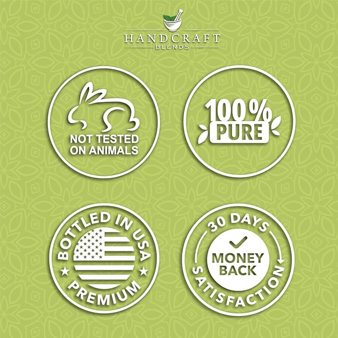 Handcraft Blends Lemongrass Essential Oil – 0.33 Fl Oz – Pack of 2 – 100% Pure and Natural – Premium Grade Essential Oil for Diffuser and Aromatherapy, Skin, Massage, Candle and Soap Making Fragrance - Bloomnest