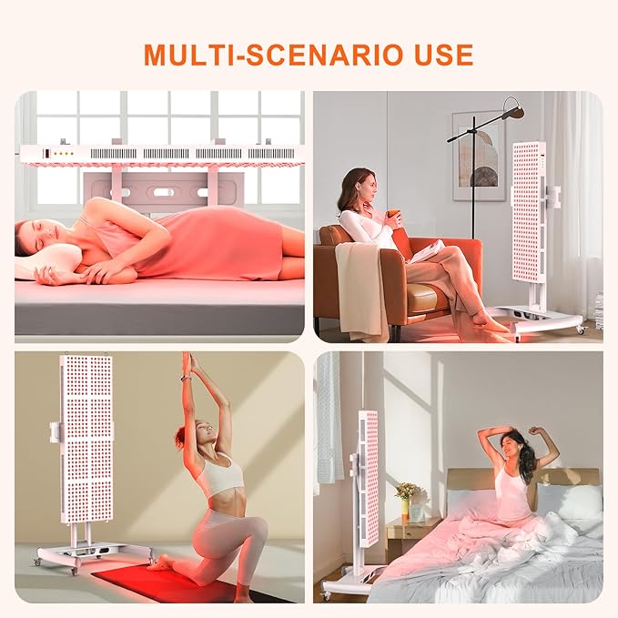Red Light Therapy Stand (Only for Use 400W-800W Infrared Therapy Panels! Not Compatible with Other Brands!) BONTANNY