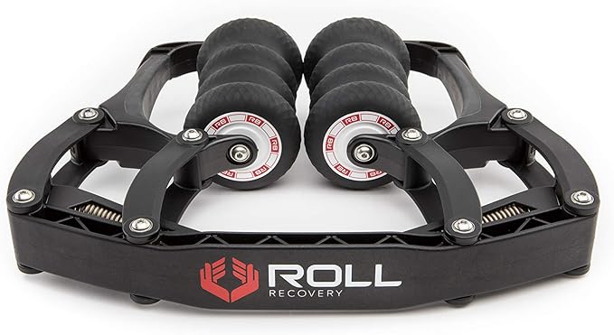 ROLL Recovery R8 (Carbon Black) - Deep Tissue Massage Roller - Bloomnest