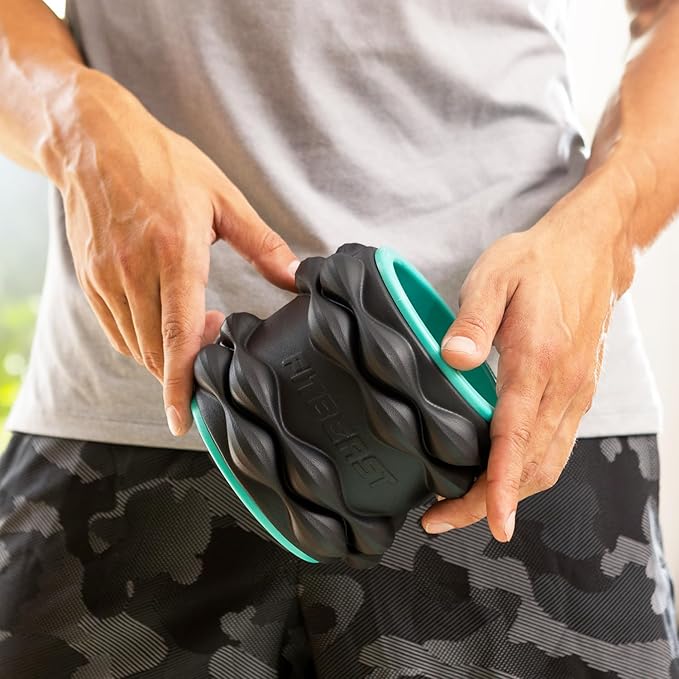 FitBeast Back Roller, Back Wheel Foam Roller - Targeted Muscle Roller for Deep Tissue Massage, Back Stretcher - Bloomnest