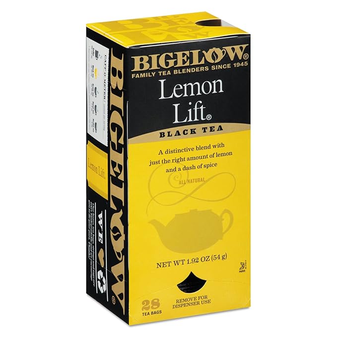 Bigelow 10342 Lemon Lift Black Tea 28/Box - Bloomnest