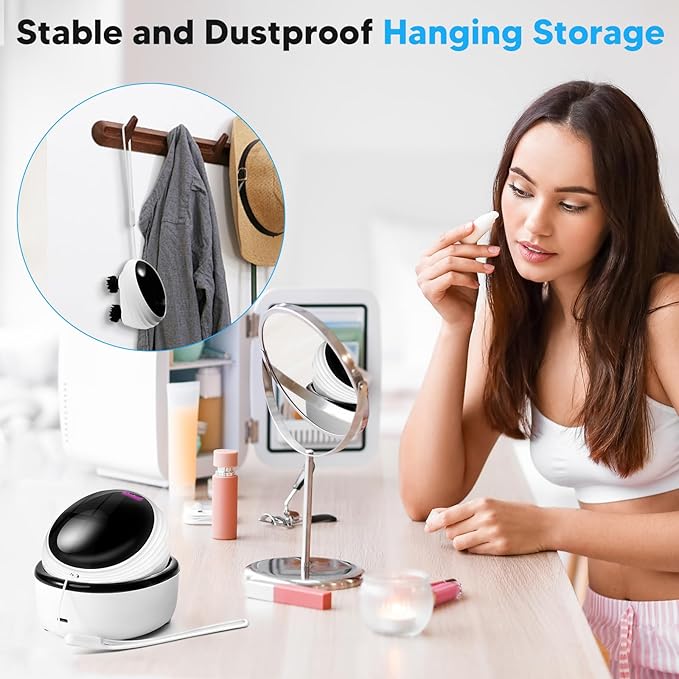 arboleaf Scalp Massager Electric, Portable Head Massager Scalp Stress Relax, Waterproof Rechargeable 6 in 1 Hair Massage, Ideal for Relaxation and Wellness, Gifts for Her and Him arboleaf