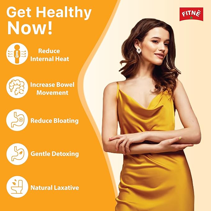 FITNÈ Chrysanthemum Herbal Tea Senna Infusion Smooth Mild Soothing Beverage Natural Gentle Detox Cleanse No Calories Caffeine Free, 60 Tea Bags - Bloomnest