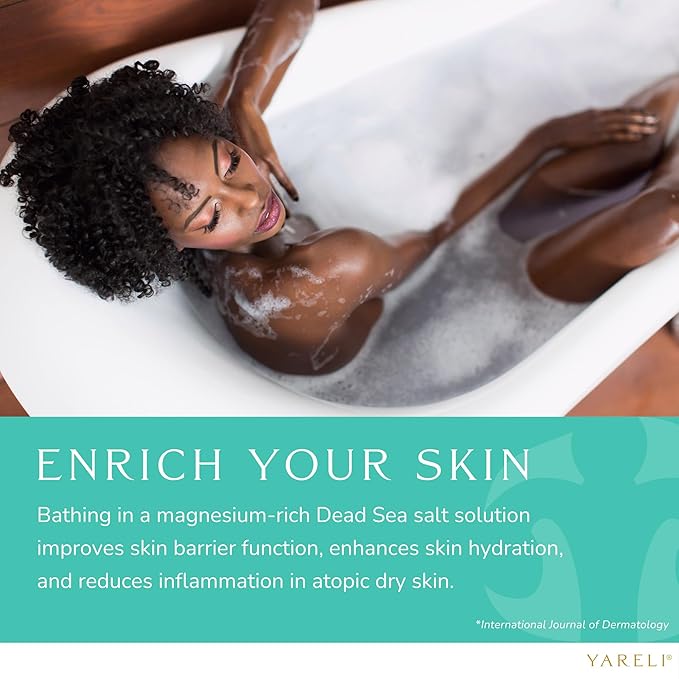 Yareli Magnesium Flakes, 5lb Lavender, Dead Sea Bath and Foot Soak, Alternative to Epsom Salt with Over 250,000mg of Magnesium Chloride Per Bag