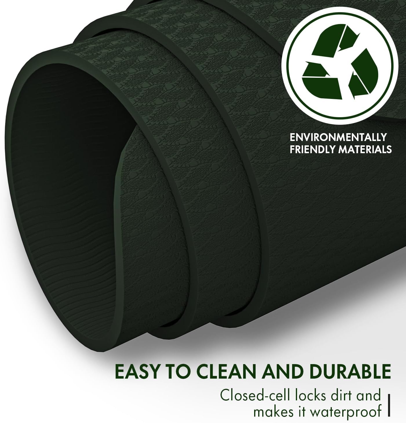 FrenzyBird Large Yoga Mat 6'x 4'(72”x 48”)—1/4" &1/3" Extra Wide Exercise Mat 183cm x 122cm Large Exercise Mat Big Home Yoga Mat Pilates Mat,Non Slip,Thick,TPE Workout Mat,for Women & Men, Yoga, Pilates, Gym and Floor Workouts Pilates