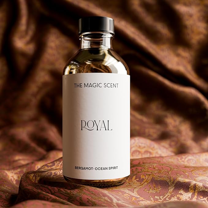 The Magic Scent Royal Hotel Diffuser Oil - Cold-Air & Ultrasonic Scented Oils for Diffuser Inspired by The Ritz Hotel, London - Essential Oils for Diffusers Aromatherapy - 4 fl oz, 120 mL - Bloomnest