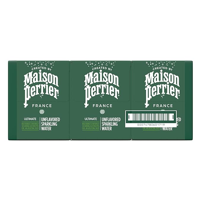 Maison Perrier Ultimate Sparkling Water, 11.15 Fl Oz Cans, 8 Count, 3 Pack - Bloomnest