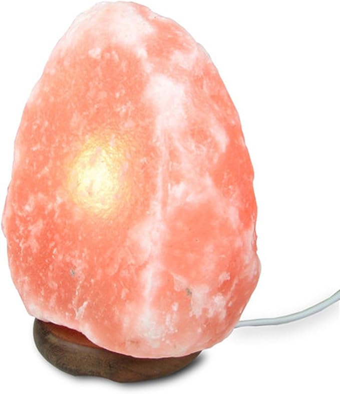 Himalayan Salt Lamp 6–8 lbs – Hand-Carved Himalayan Pink Salt Lamp with Cord Perfect Nightlight - Bloomnest