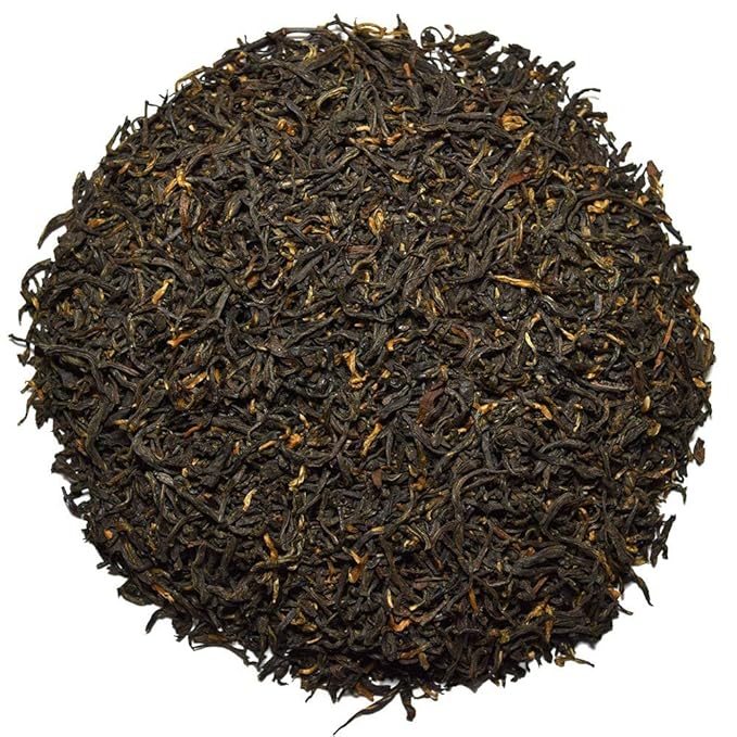 Organic Positively Tea Company, Golden Monkey Black Tea, Loose Leaf, 16 Ounce - Bloomnest